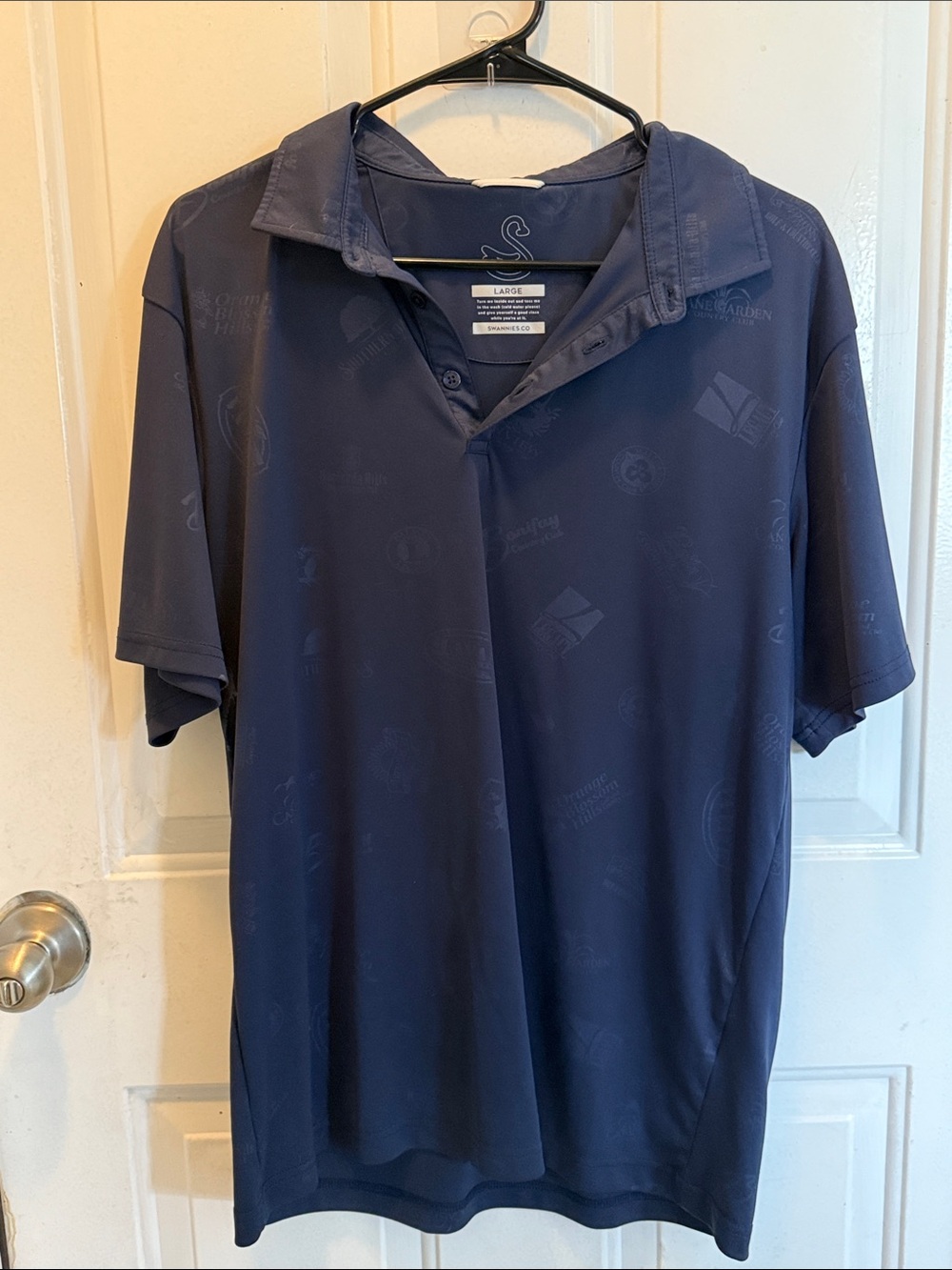 Swannies Co. Golf Polo Men’s The Villages Golf Courses Size L